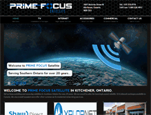 Tablet Screenshot of primefocus.net